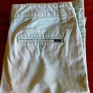 Polo Ralph Lauren Boys Mint Green Chinos Size 14